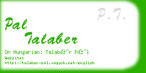 pal talaber business card